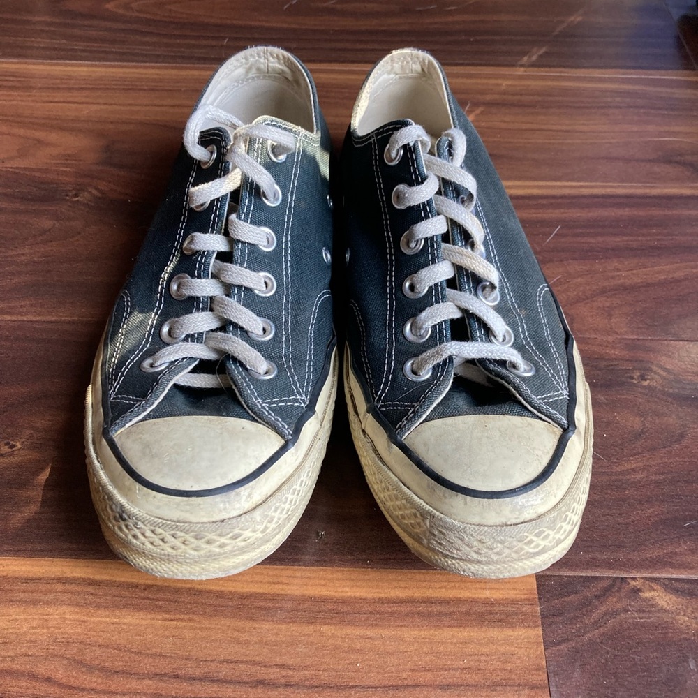 Converse Chuck 70 Low Tops men’s size 7.5 black